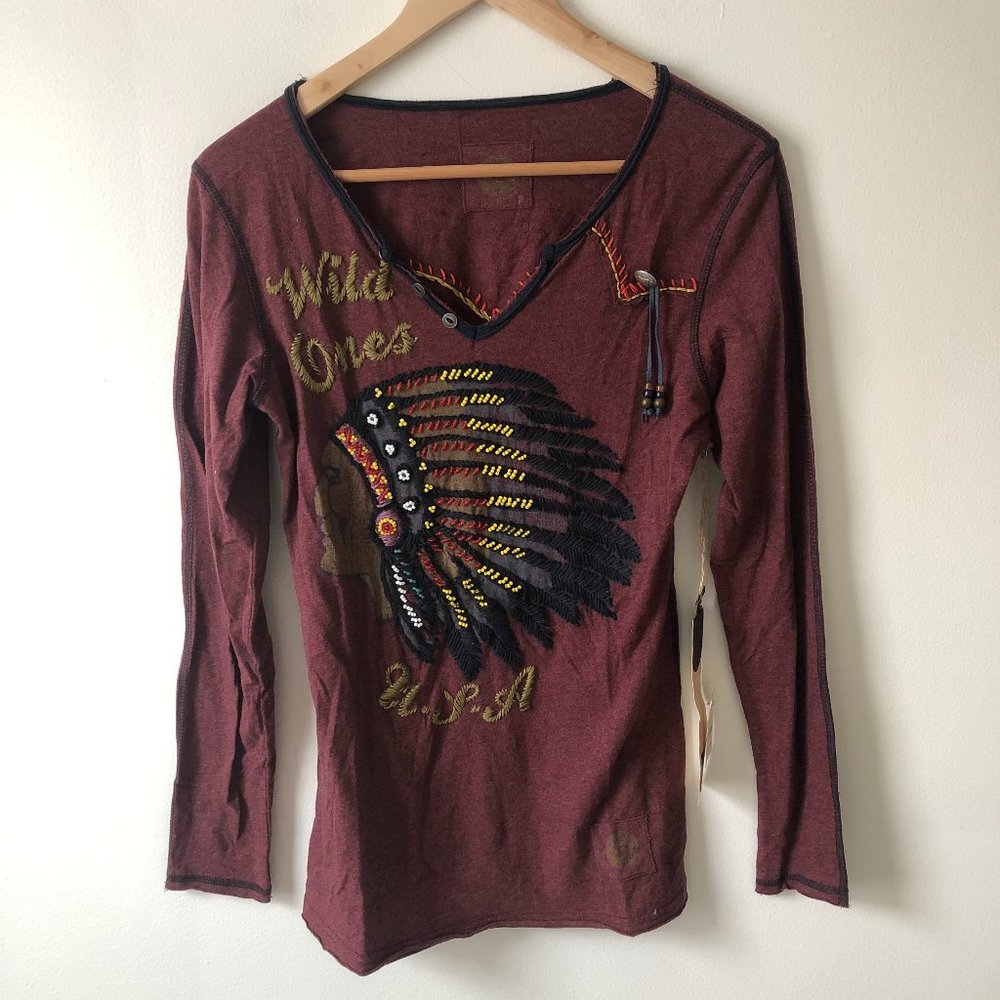 Double D Ranch Long Sleeve Shirt - New - WITH TAG (never worn)